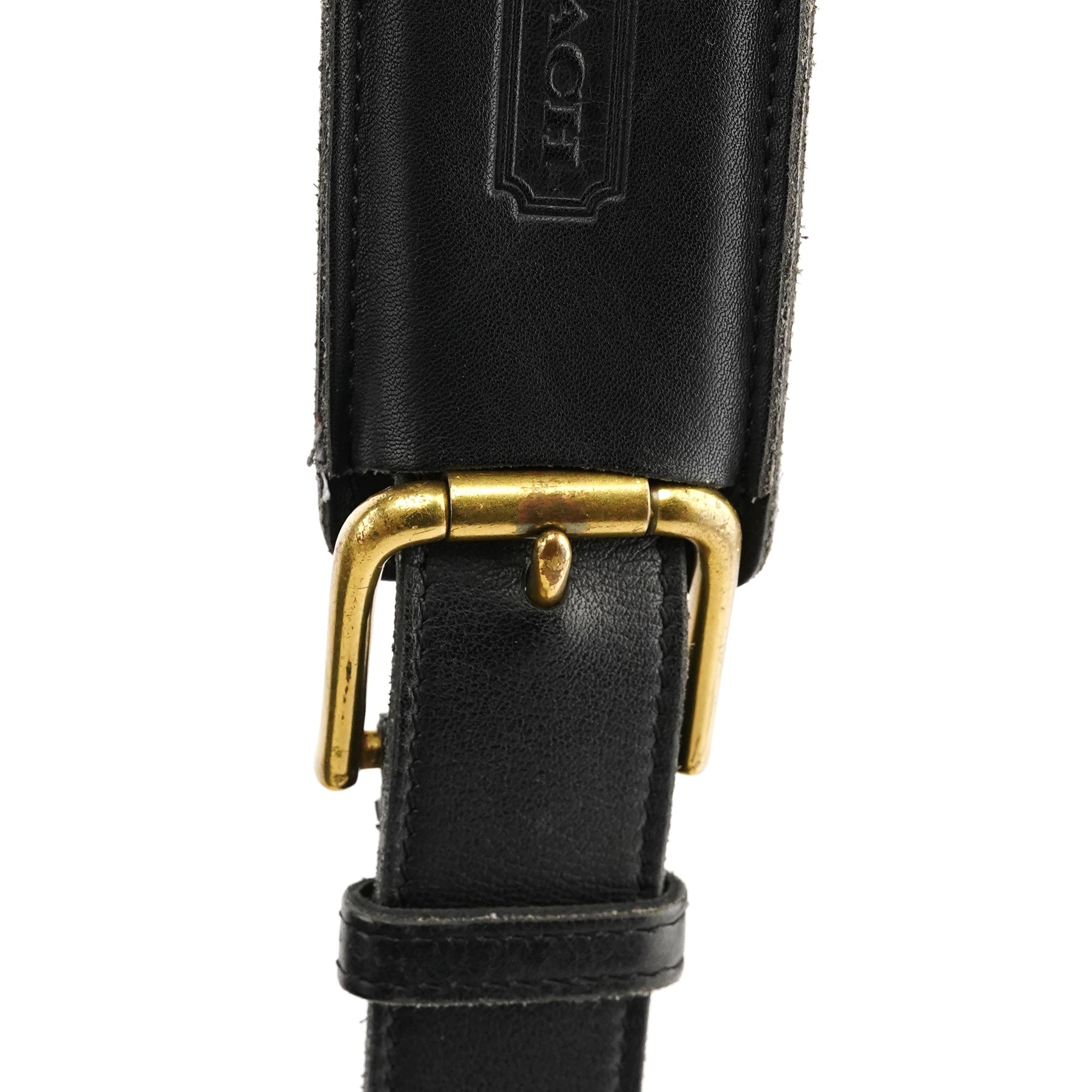 0532 Black Leather Metropolitan 2-Way Bag