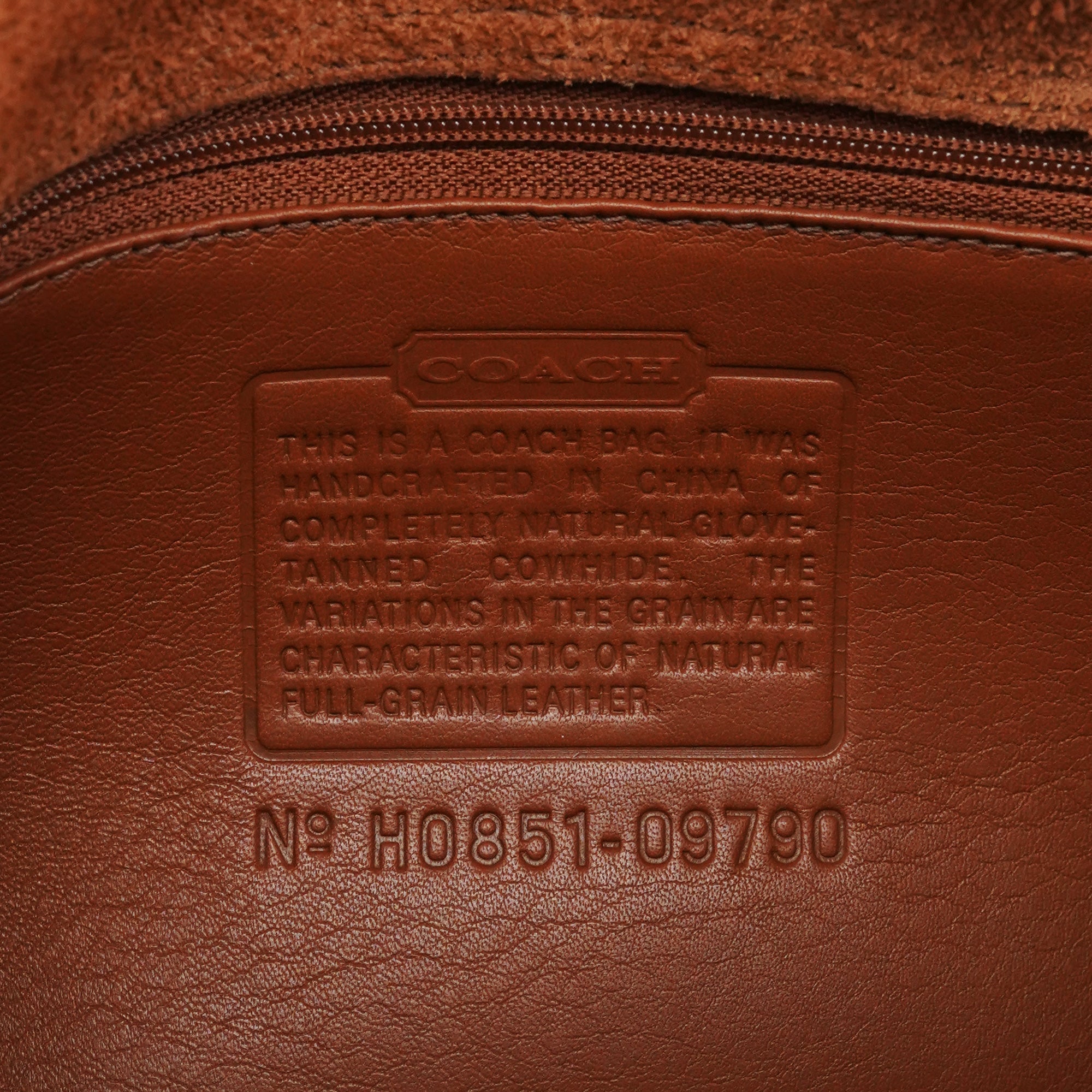 09790 Light Brown Leather Metropolitan Shoulder Bag