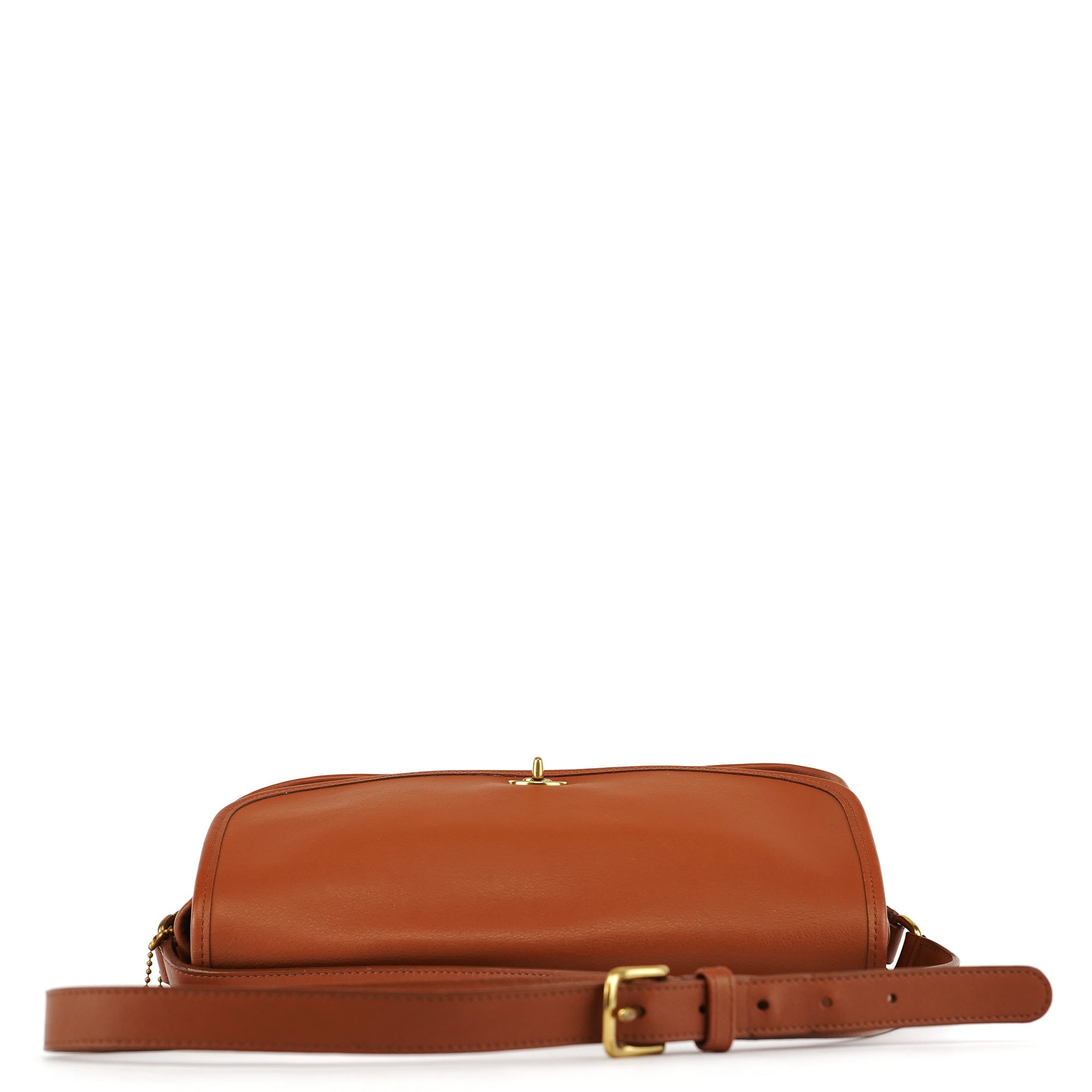 09790 Light Brown Leather Metropolitan Shoulder Bag