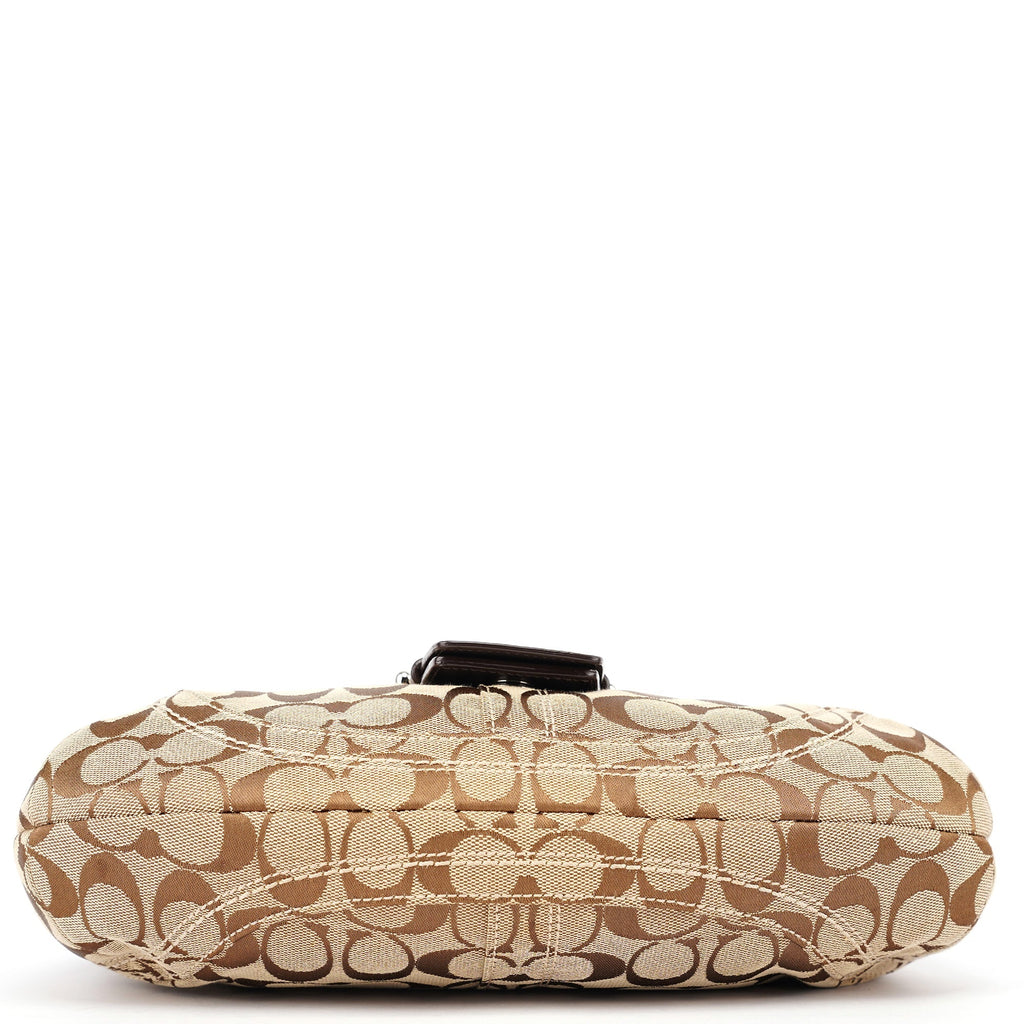 10297 Beige Brown Soho Shoulder Bag