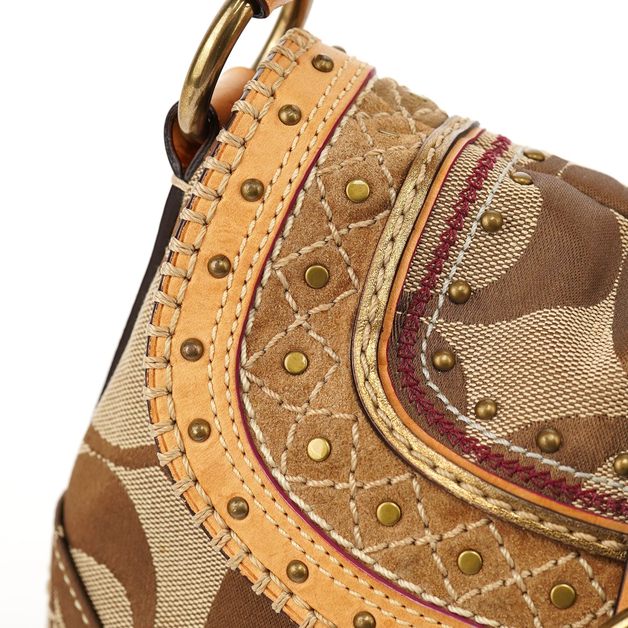 10484 Beige Soho Shoulder Bag