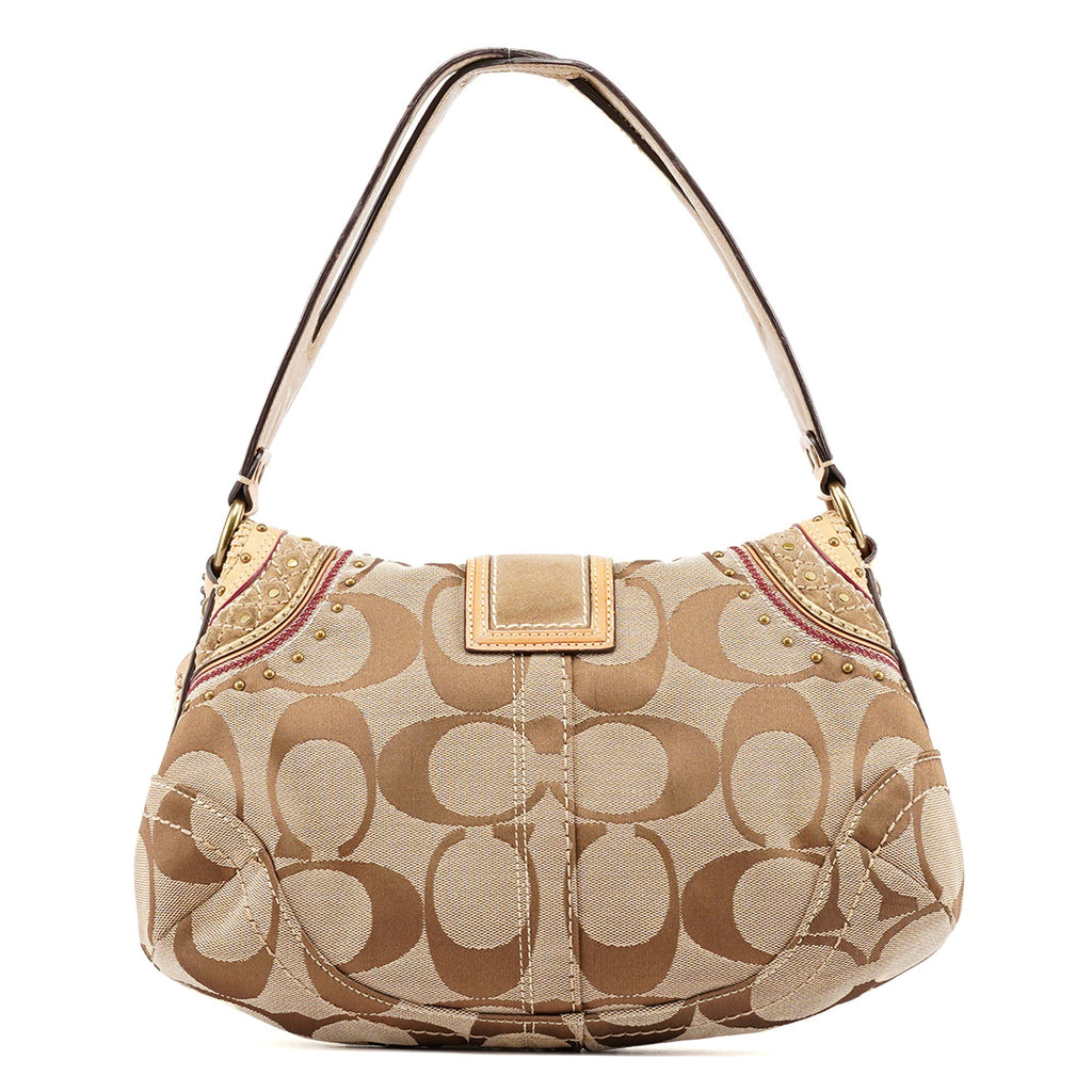 10484 Beige Soho Shoulder Bag