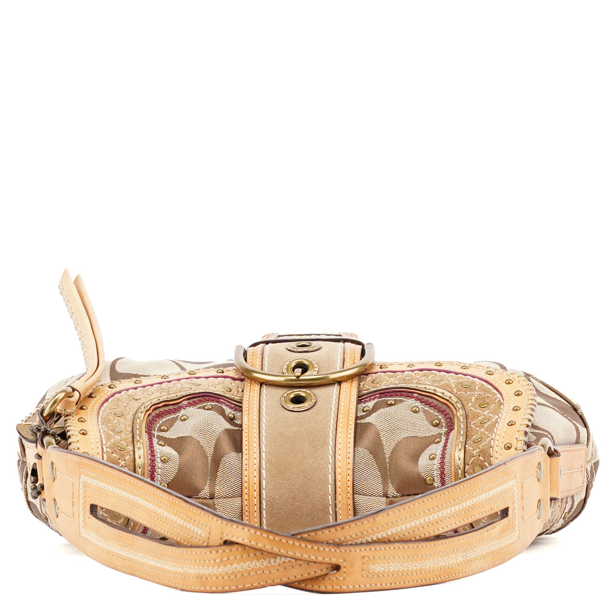 10484 Beige Soho Shoulder Bag