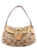 10484 Beige Soho Shoulder Bag