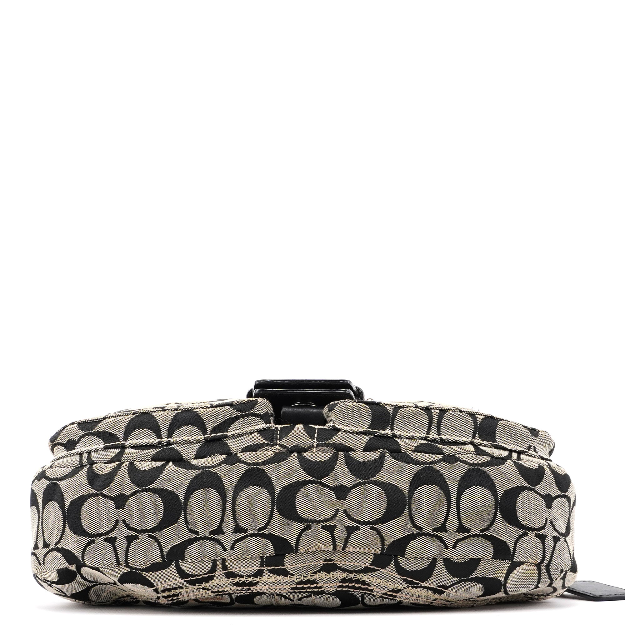 10604 Grey Signature C Soho Shoulder Bag