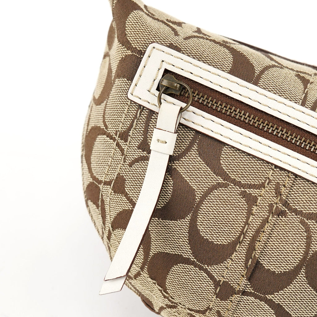 10840 Beige Signature C Swing Bag