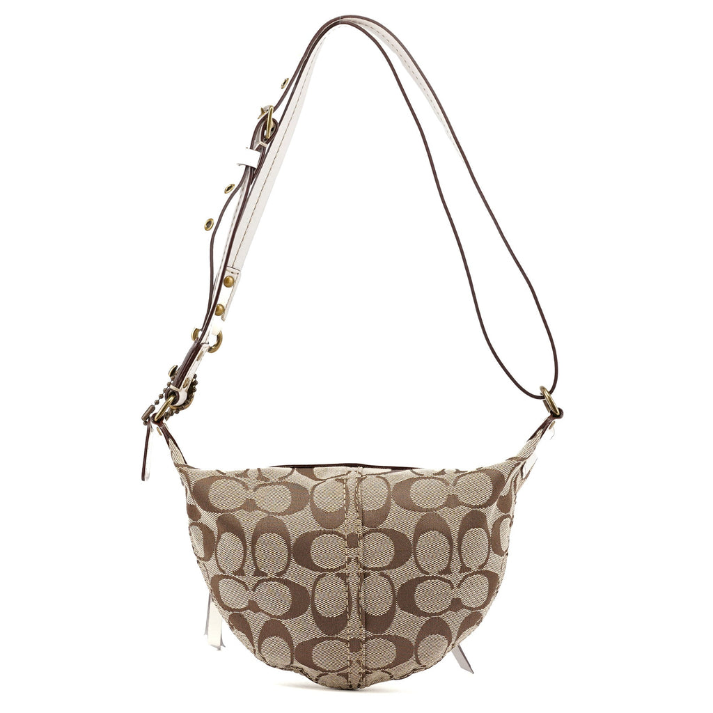10840 Beige Signature C Swing Bag