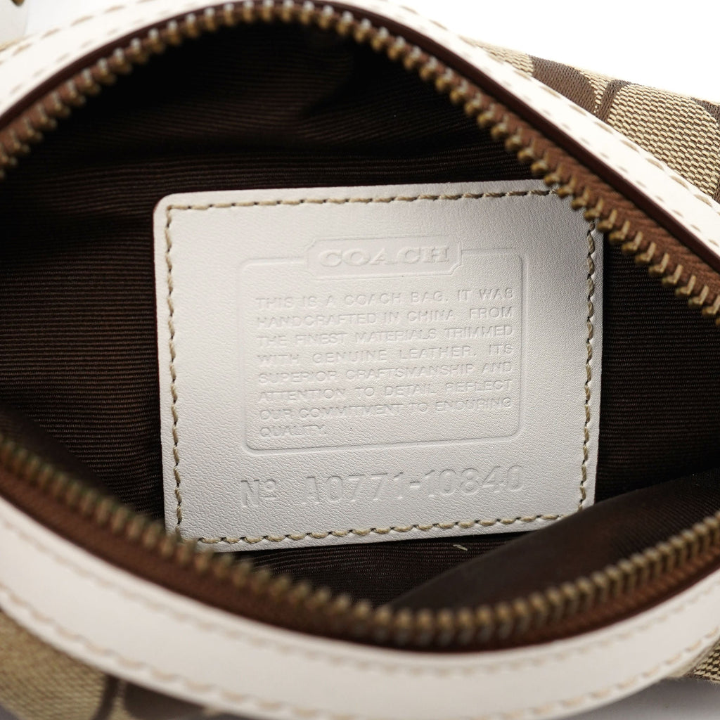 10840 Beige Signature C Swing Bag