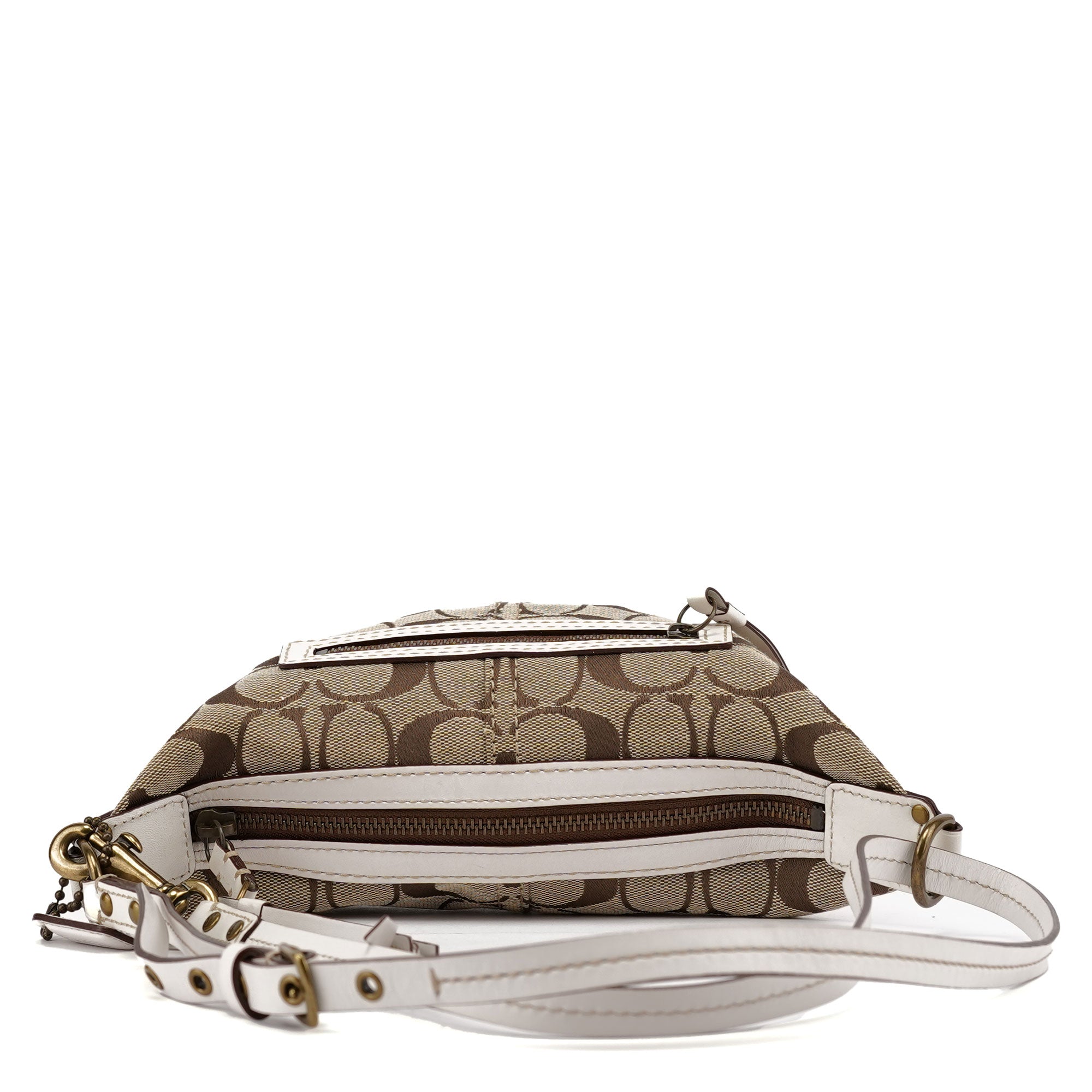 10840 Beige Signature C Swing Bag