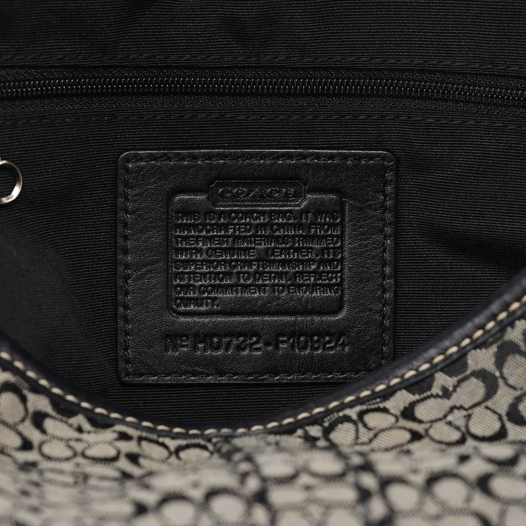 10924 Grey Hobo Shoulder Bag