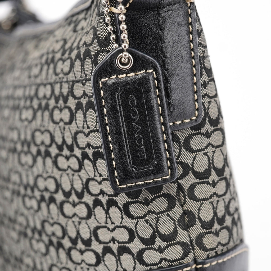 10924 Grey Hobo Shoulder Bag