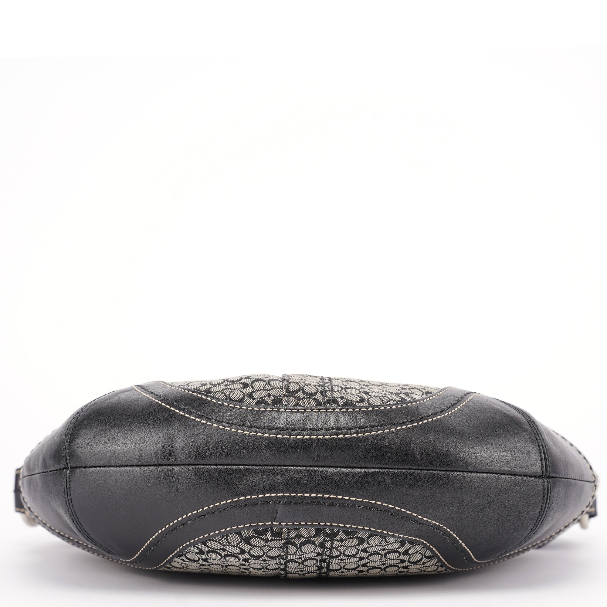 10924 Grey Hobo Shoulder Bag