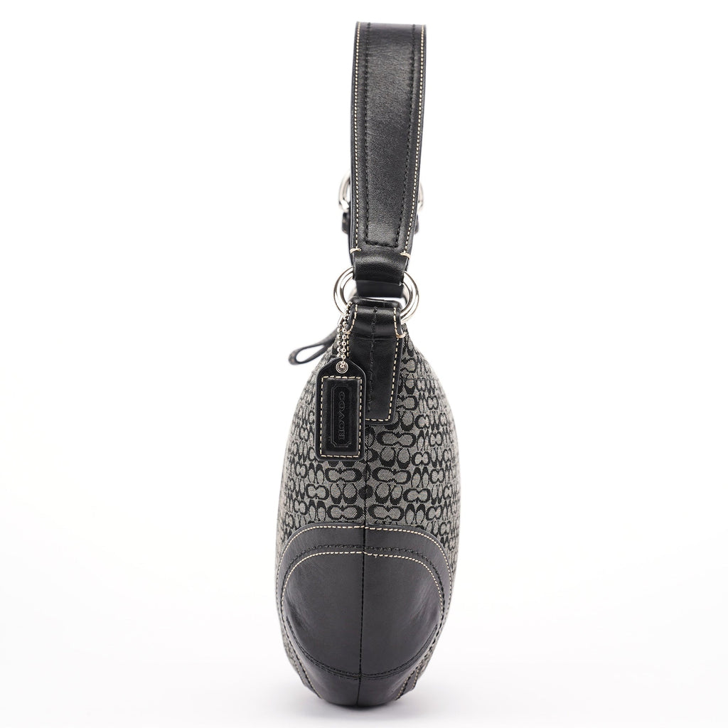 10924 Grey Hobo Shoulder Bag