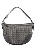 10924 Grey Hobo Shoulder Bag
