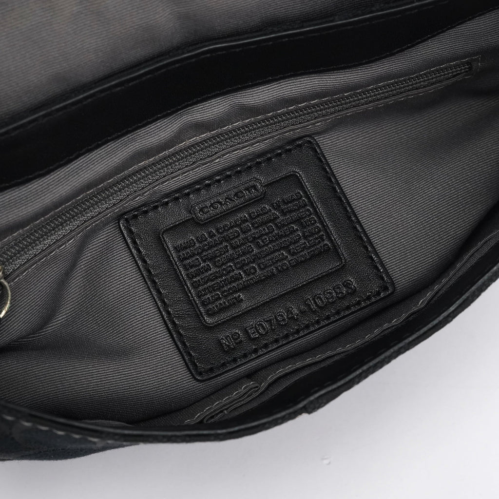 10983 Black Soho Turnlock Shoulder Bag