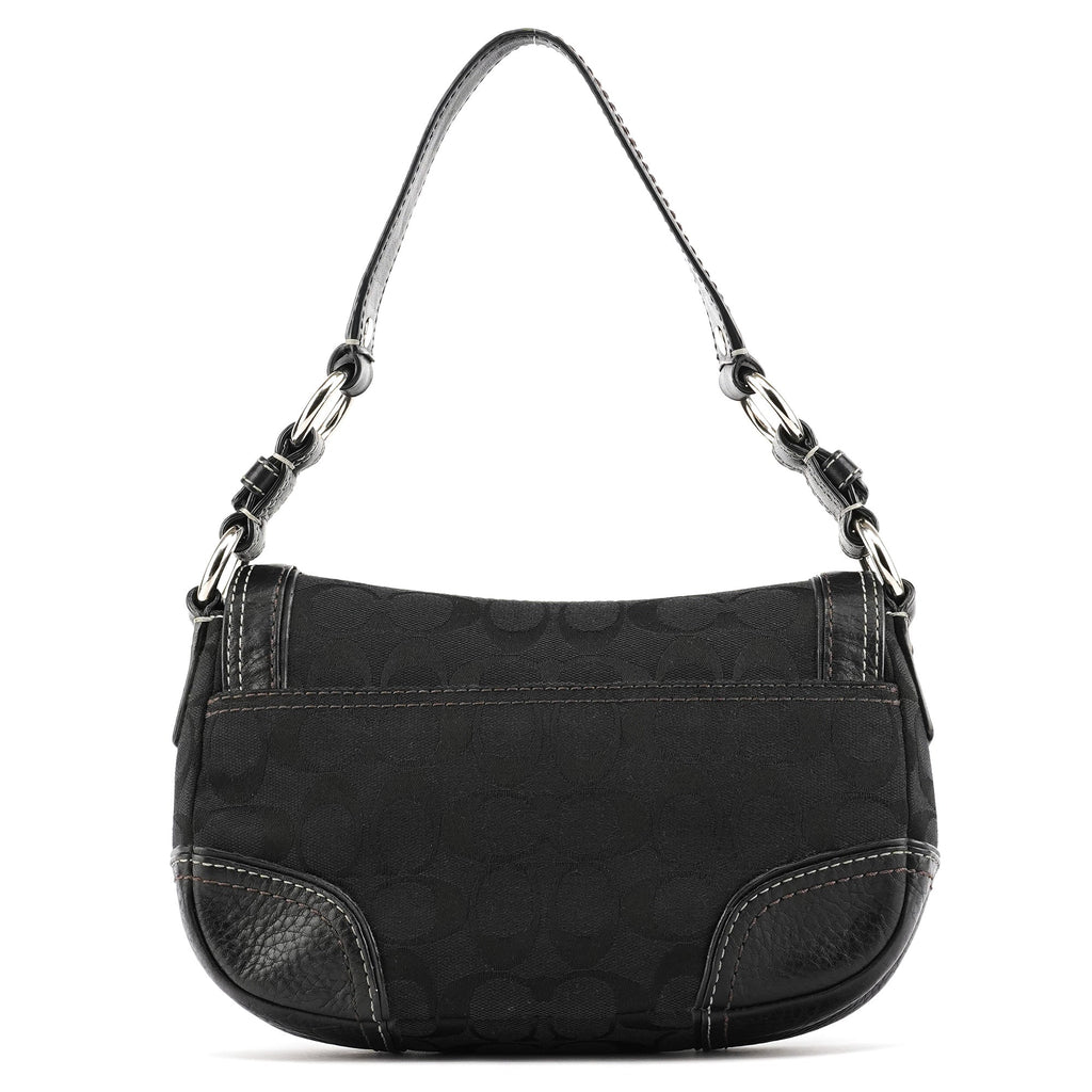 10983 Black Soho Turnlock Shoulder Bag