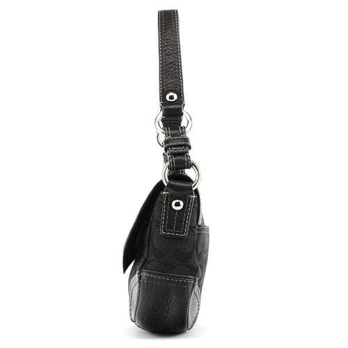 10983 Black Soho Turnlock Shoulder Bag