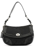 10983 Black Soho Turnlock Shoulder Bag