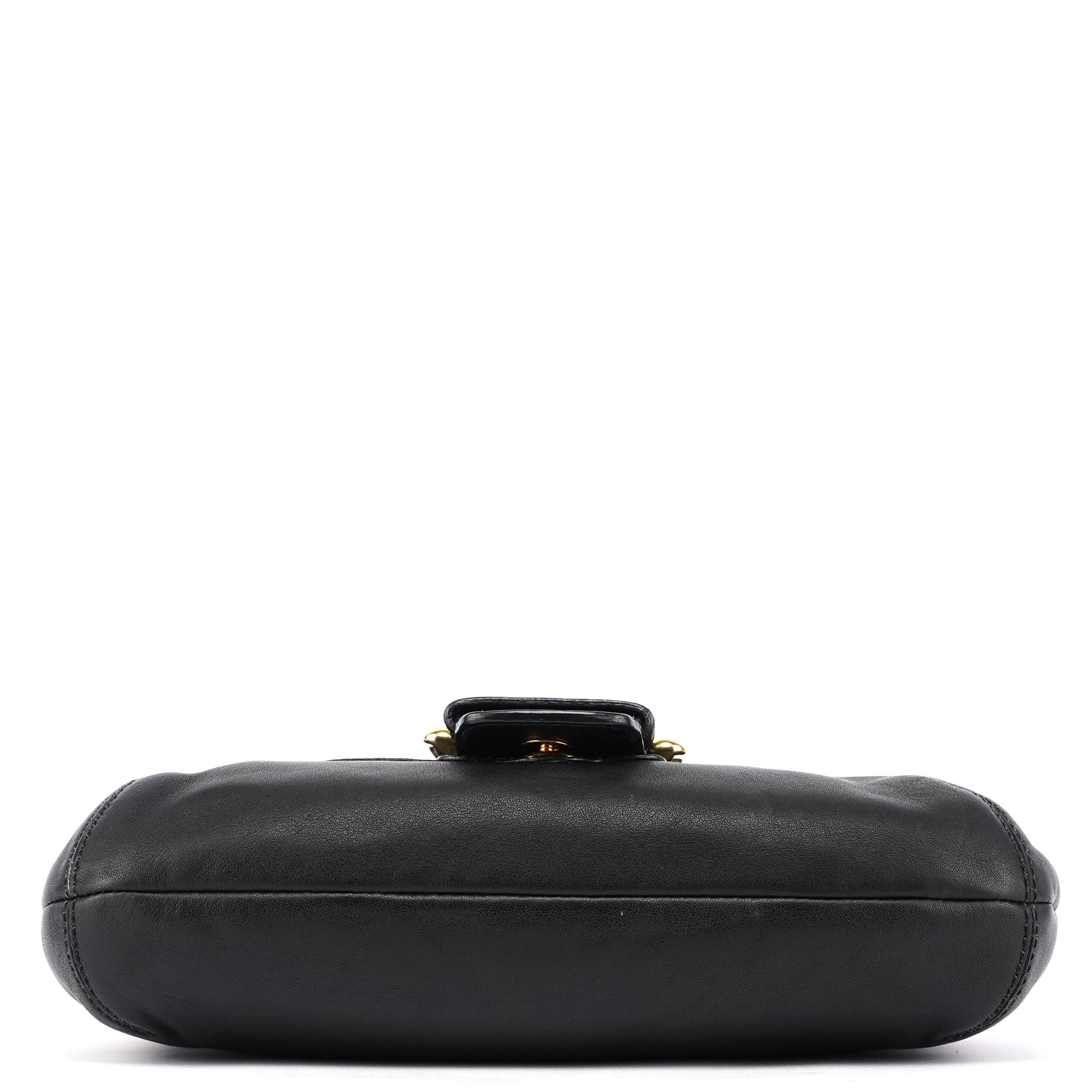 11840 Black Leather Soho Shoulder Bag
