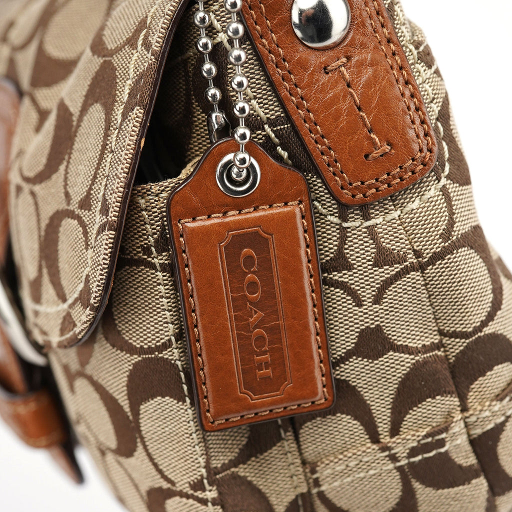 11862 Beige Soho Shoulder Bag