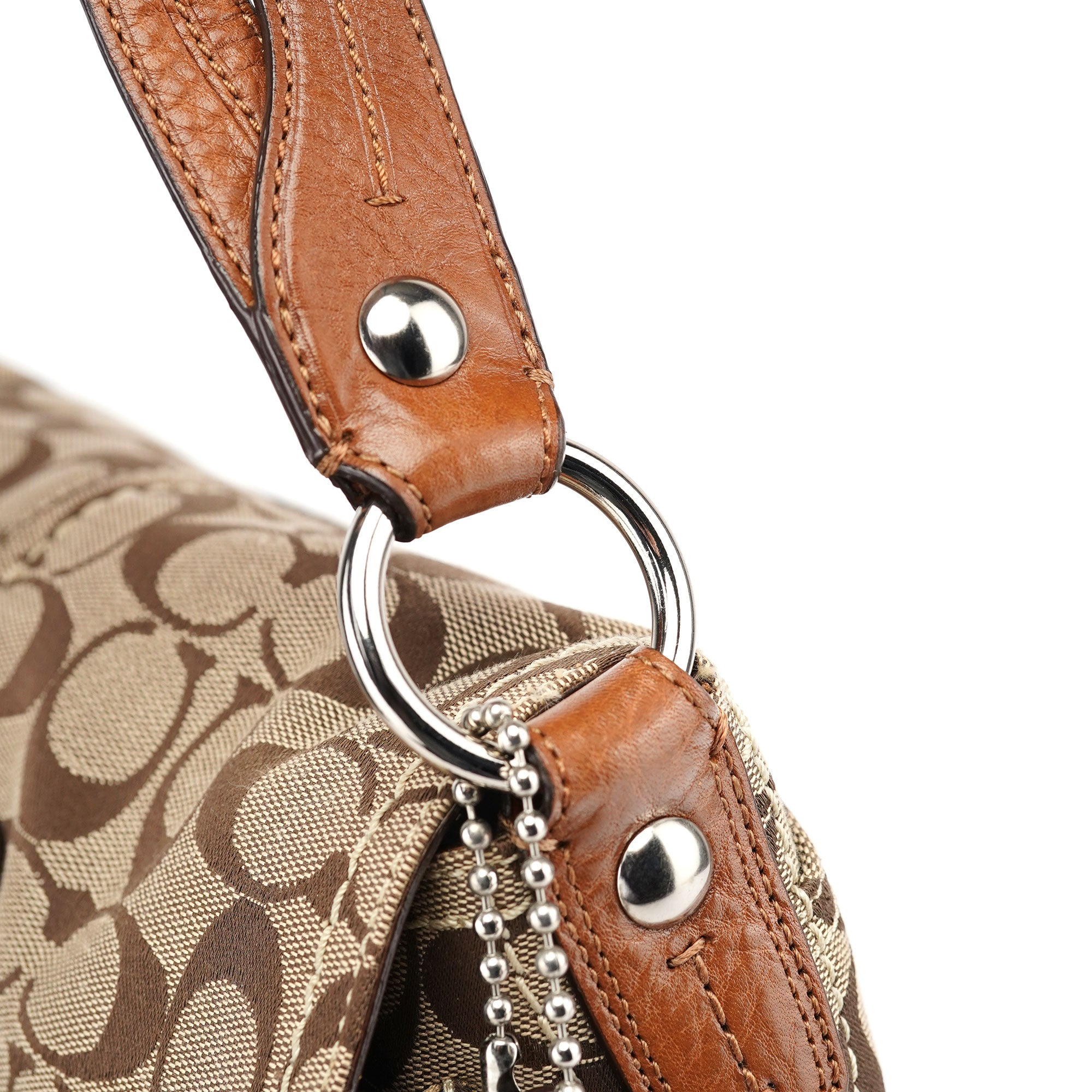 11862 Beige Soho Shoulder Bag