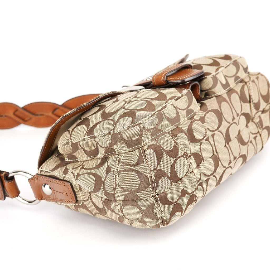 11862 Beige Soho Shoulder Bag