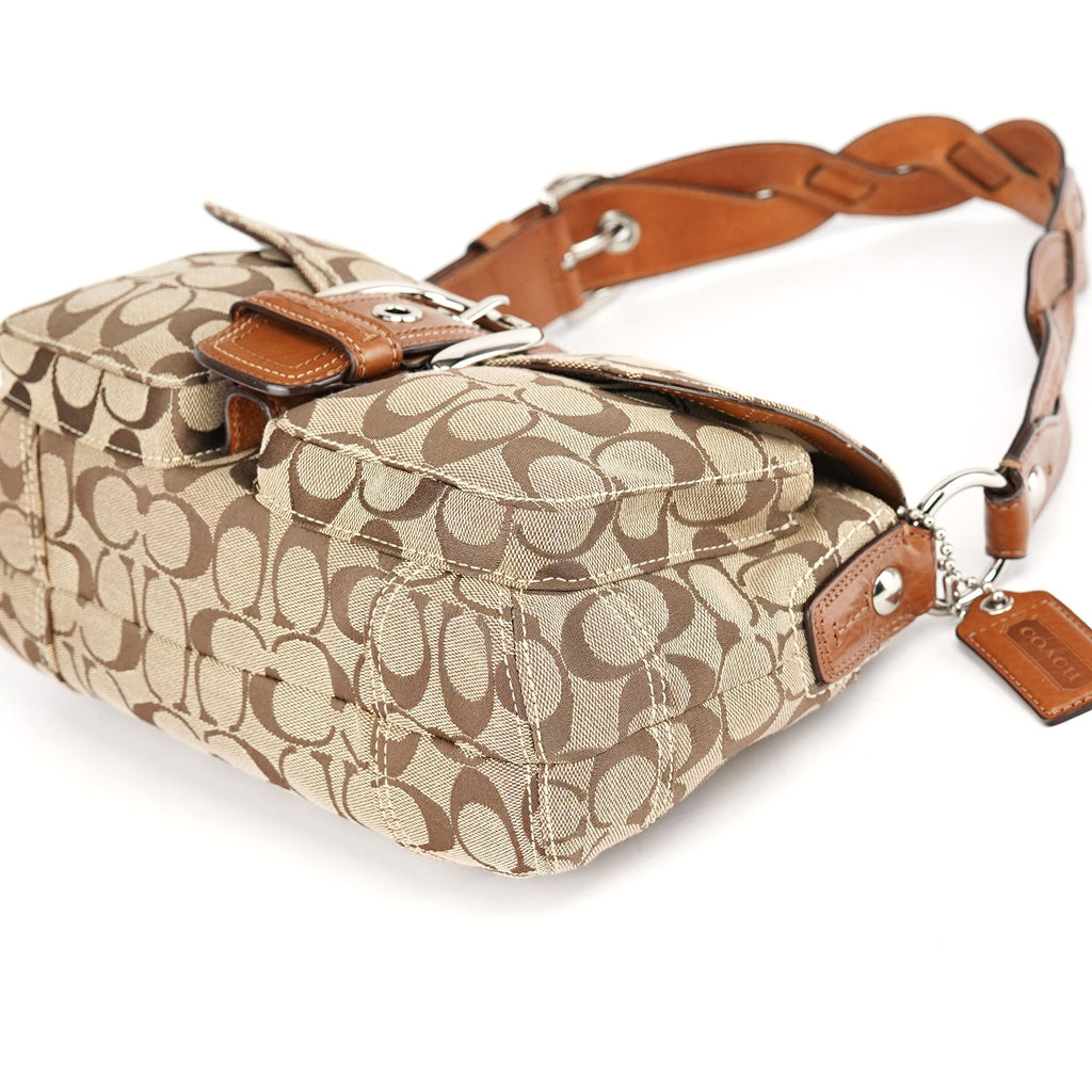 11862 Beige Soho Shoulder Bag