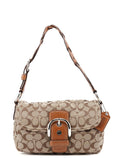 11862 Beige Soho Shoulder Bag