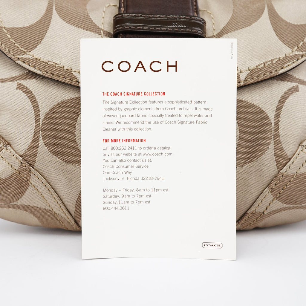 13042 Beige Brown Soho Shoulder Bag