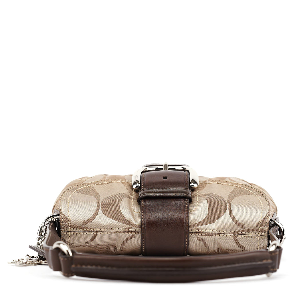 13042 Beige Brown Soho Shoulder Bag