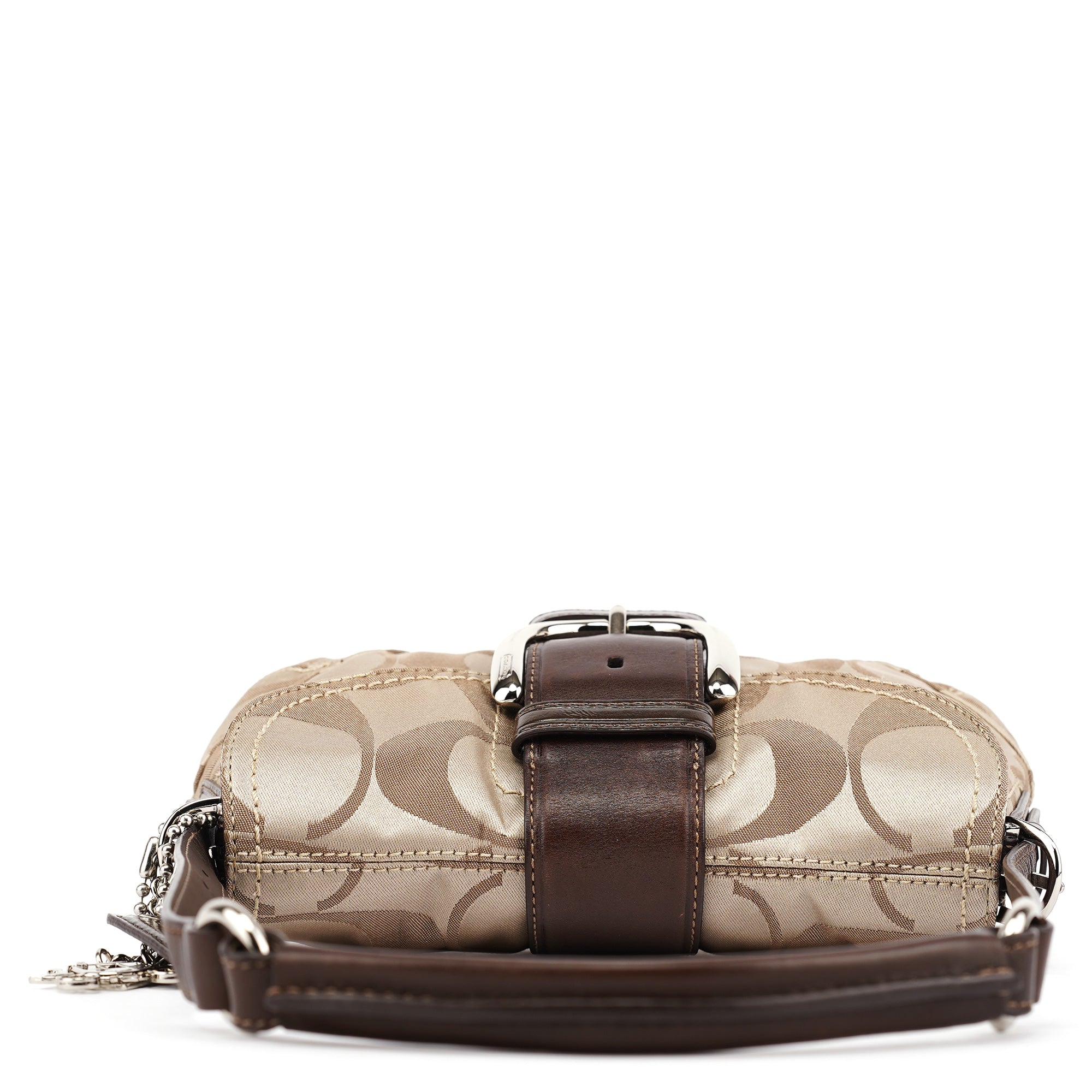 13042 Beige Brown Soho Shoulder Bag