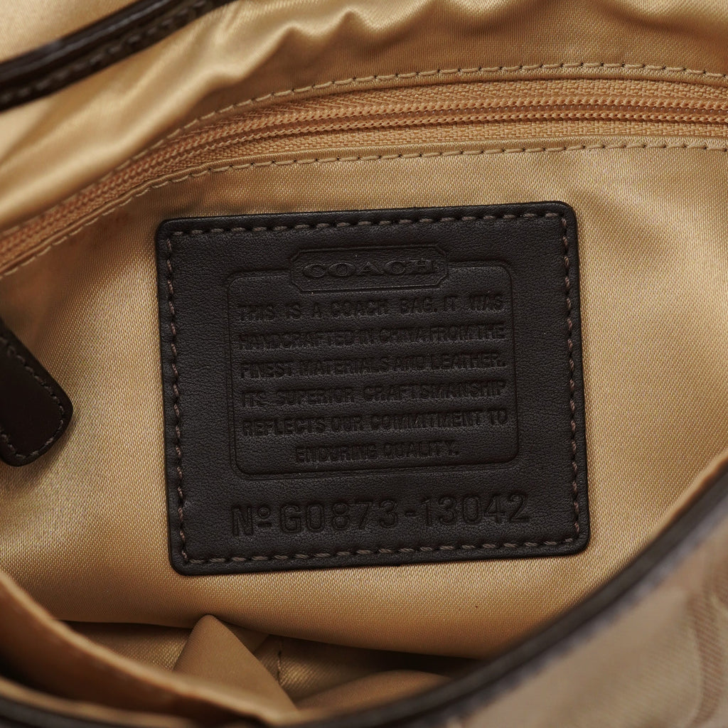 13042 Beige Brown Soho Shoulder Bag