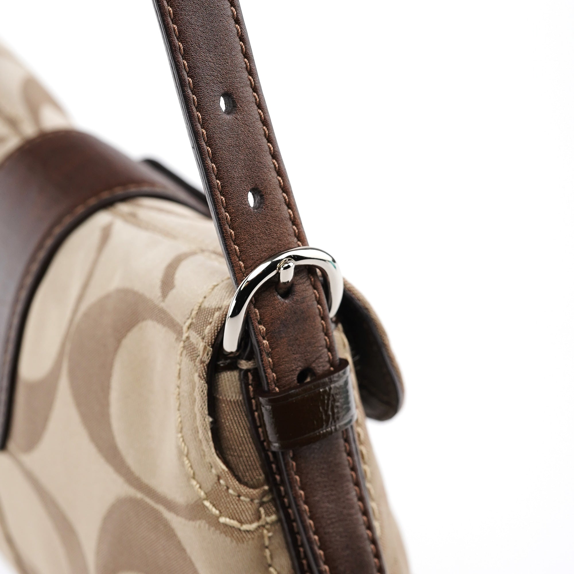 13042 Beige Brown Soho Shoulder Bag