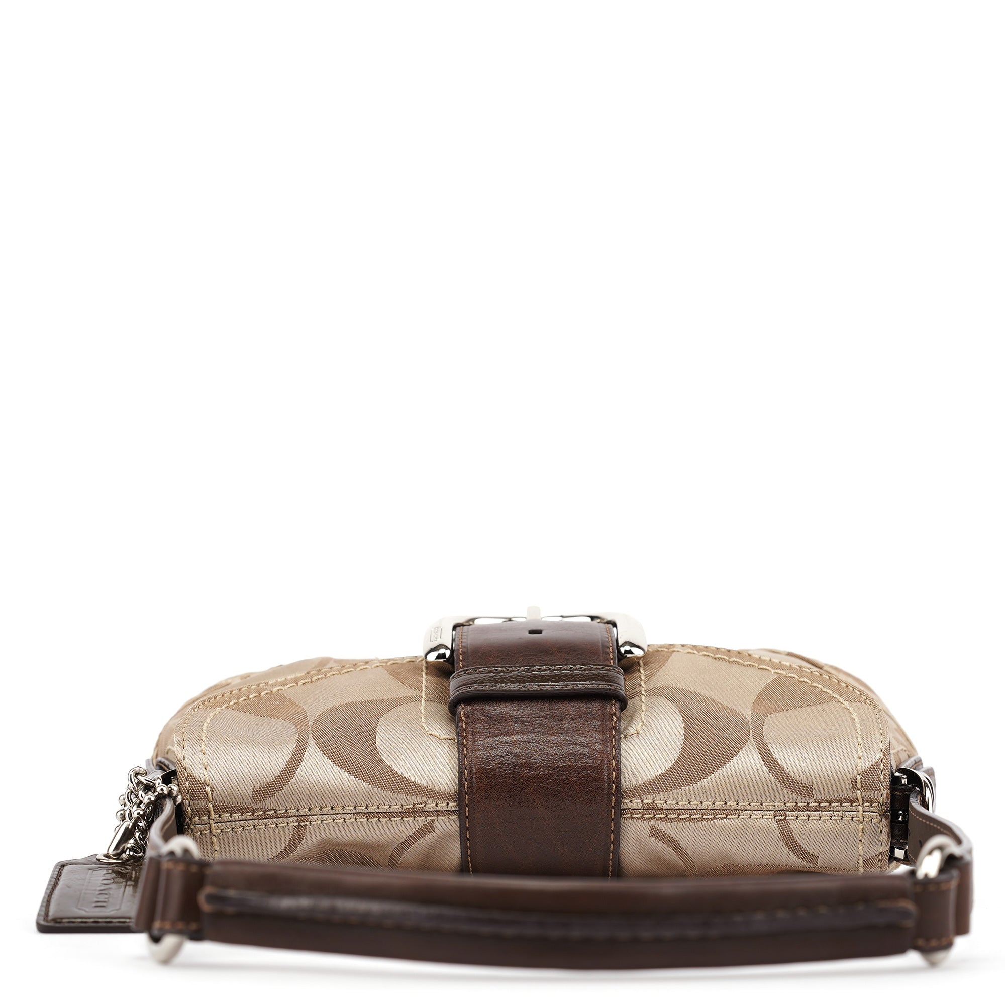 13042 Beige Brown Soho Shoulder Bag