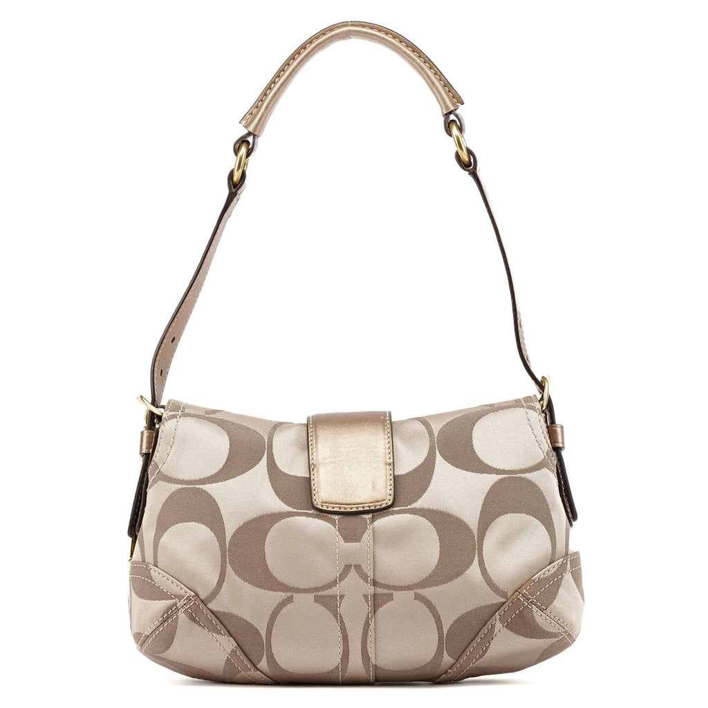 13042 Beige Soho Shoulder Bag