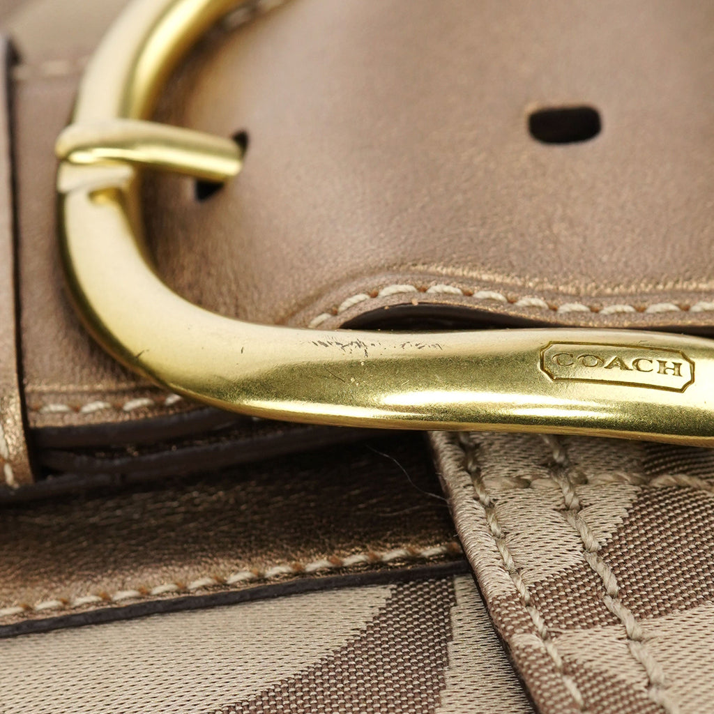 13042 Beige Soho Shoulder Bag