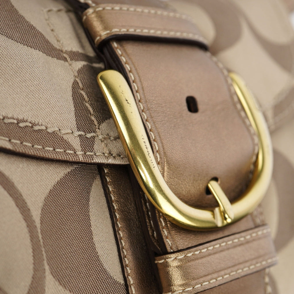 13042 Beige Soho Shoulder Bag