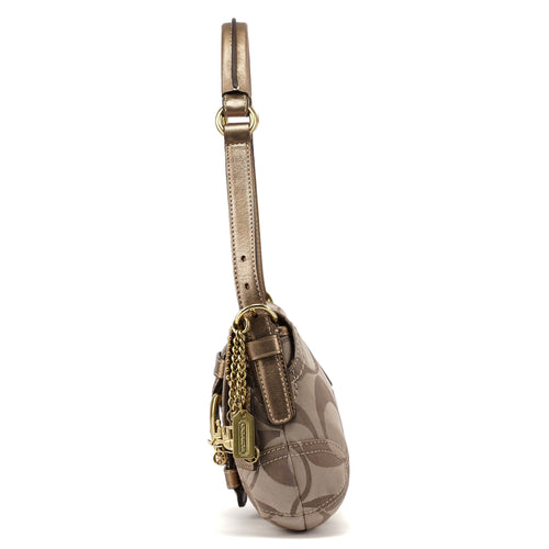 13042 Beige Soho Shoulder Bag