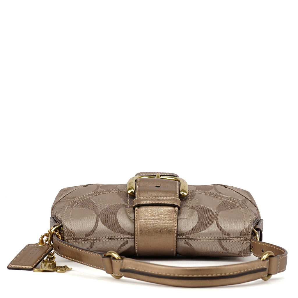 13042 Beige Soho Shoulder Bag