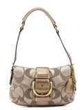13042 Beige Soho Shoulder Bag