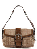 1463 Beige Brown Soho Shoulder Bag