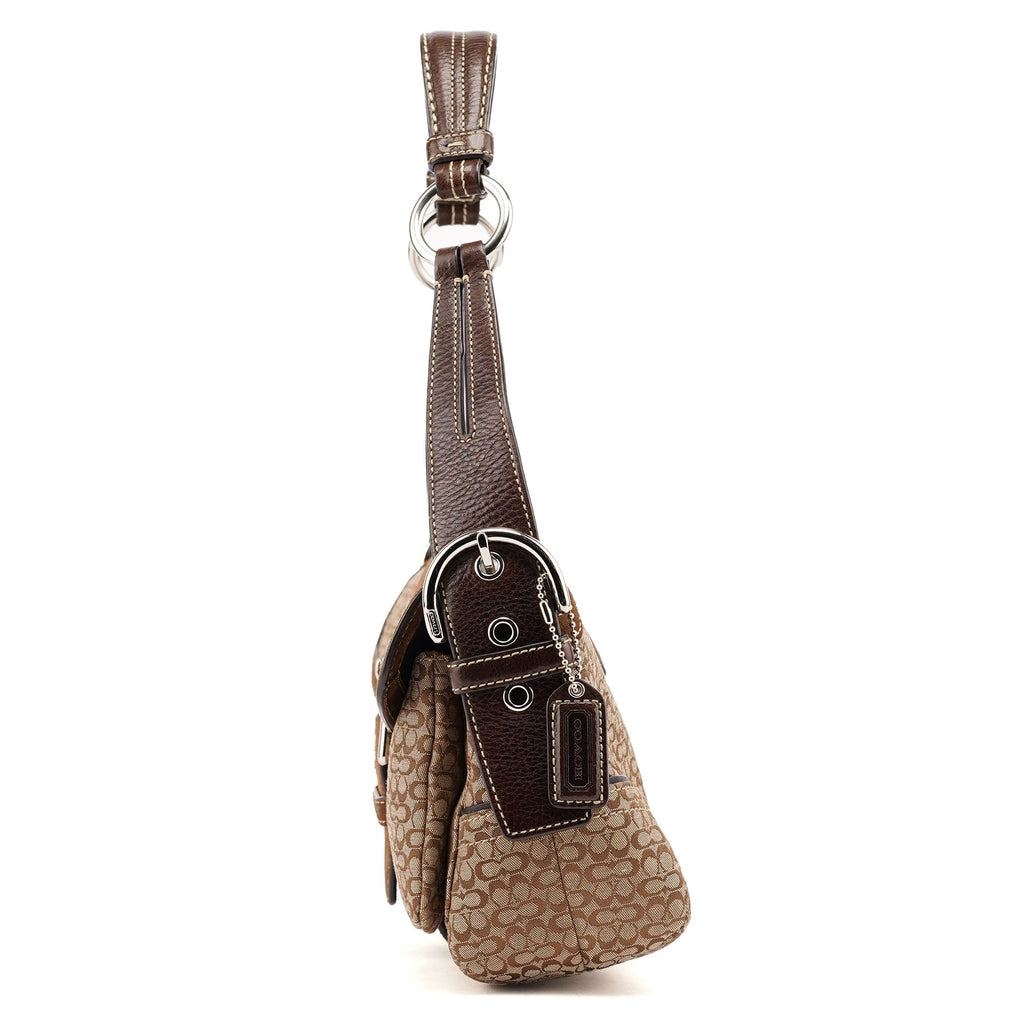 1463 Beige Brown Soho Shoulder Bag