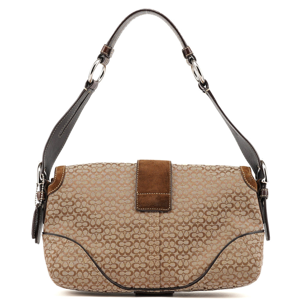 1463 Beige Brown Soho Shoulder Bag