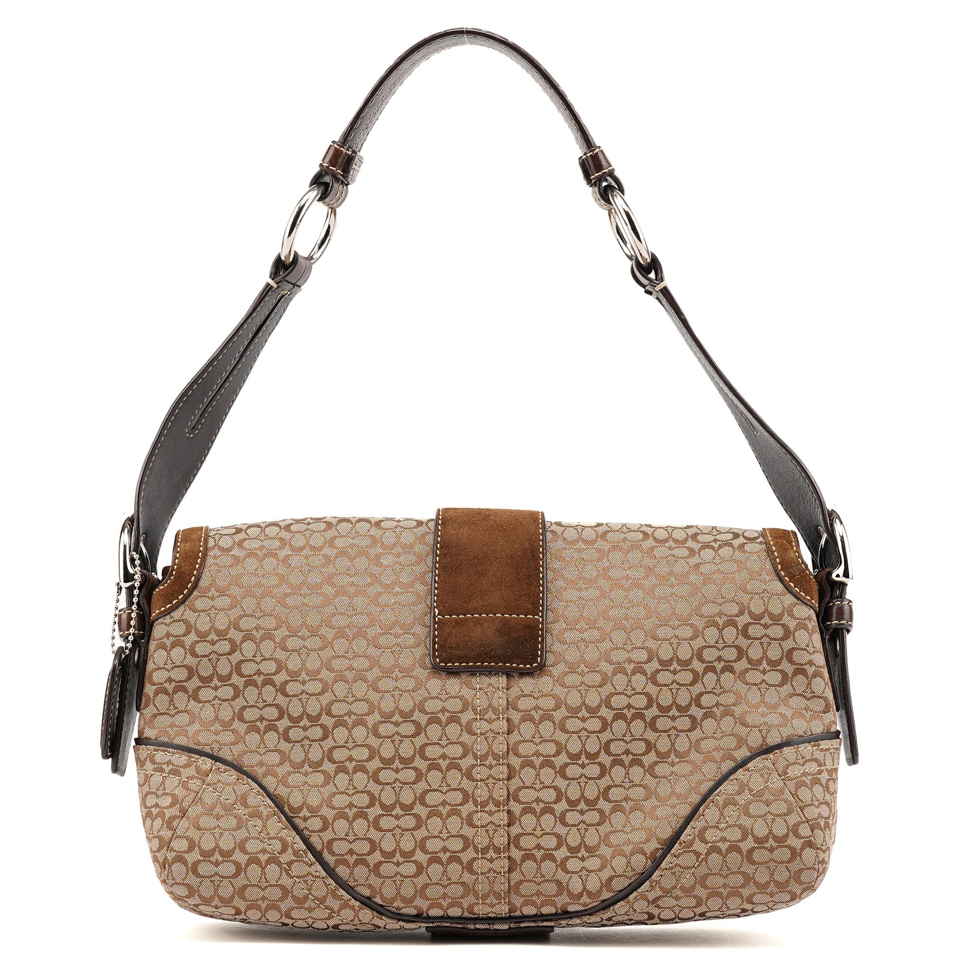1463 Beige Brown Soho Shoulder Bag