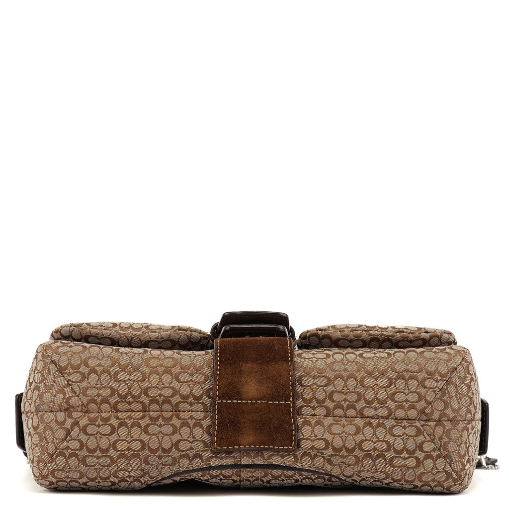 1463 Beige Brown Soho Shoulder Bag