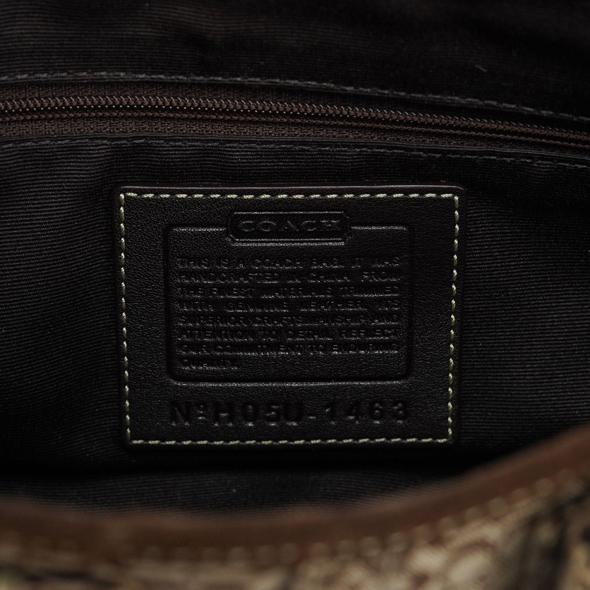 1463 Beige Brown Soho Shoulder Bag