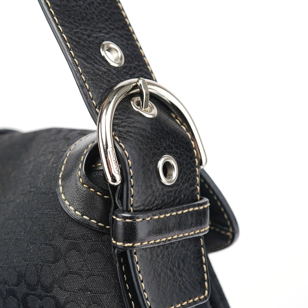 1463 Black Soho Shoulder Bag
