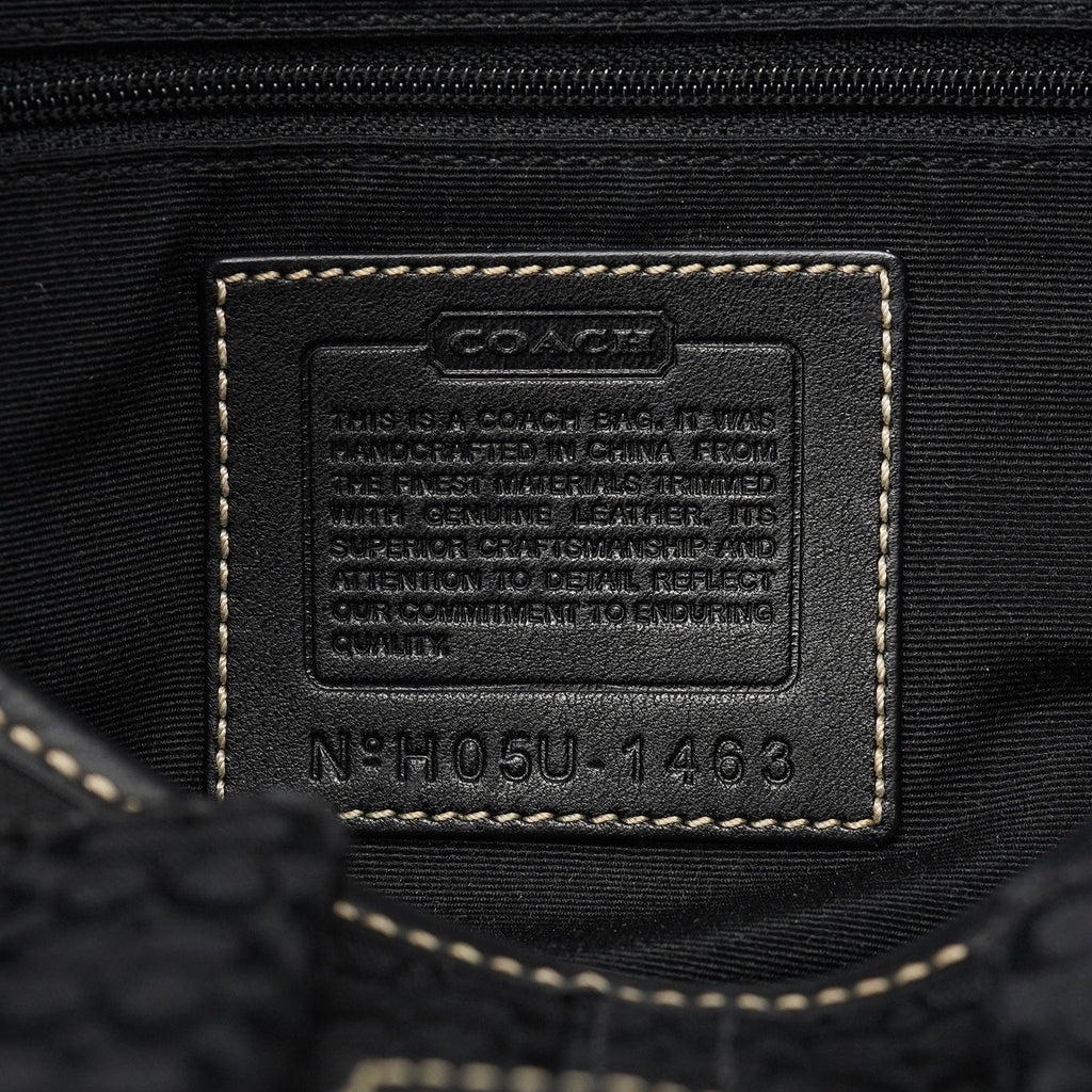 1463 Black Soho Shoulder Bag