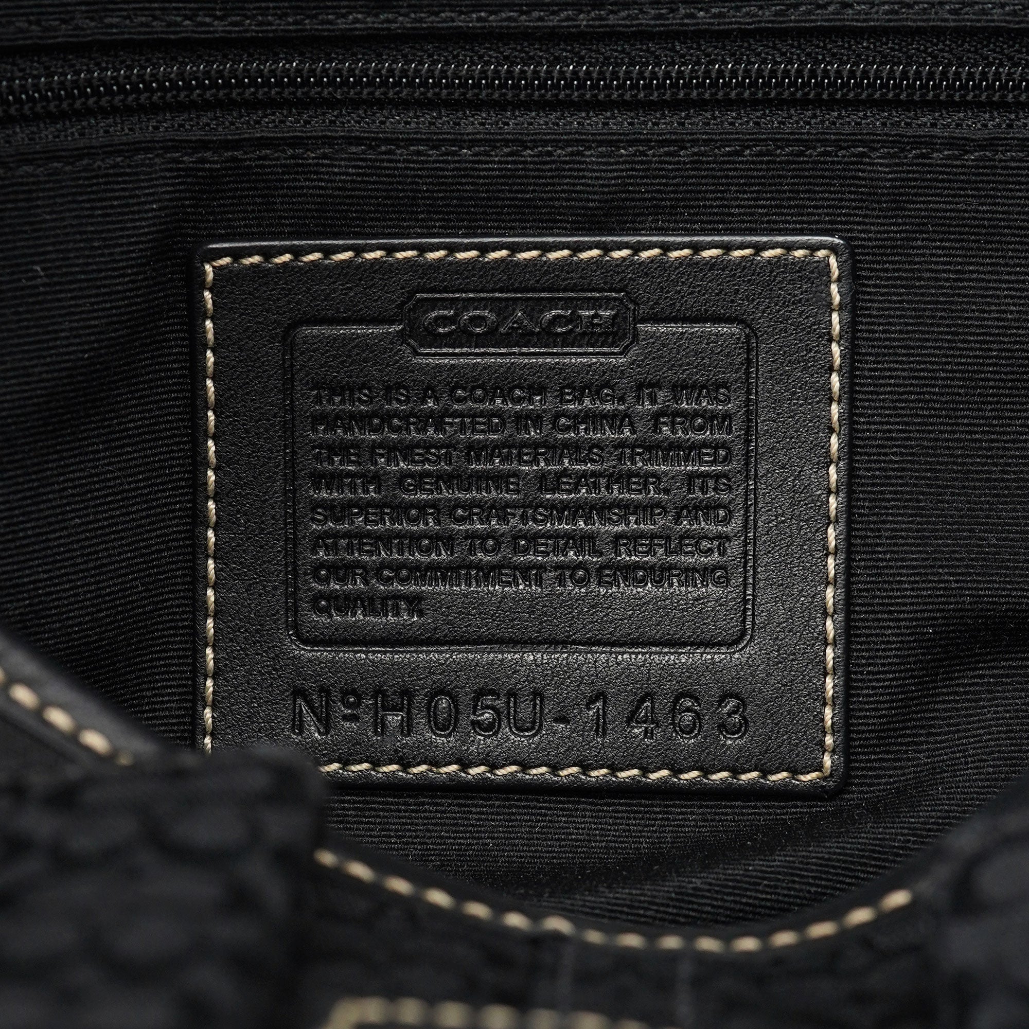 1463 Black Soho Shoulder Bag