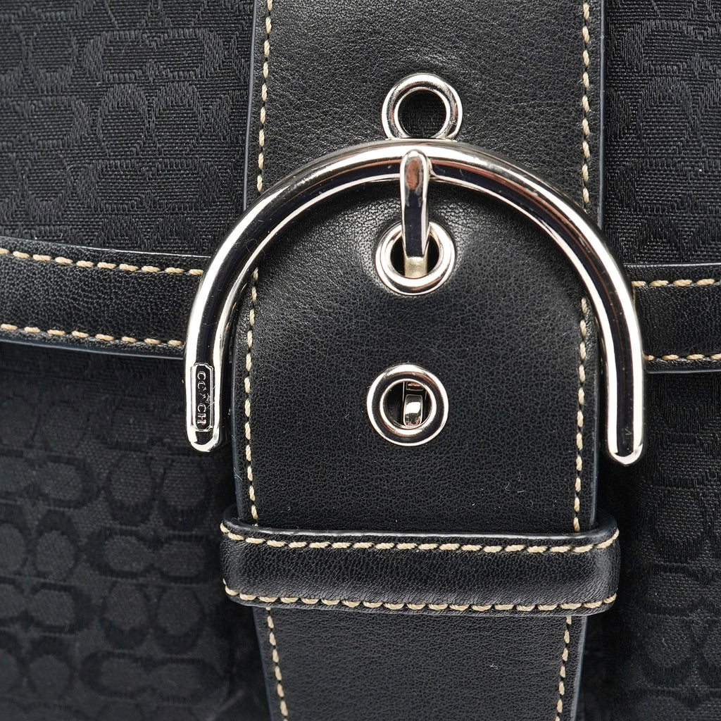 1463 Black Soho Shoulder Bag